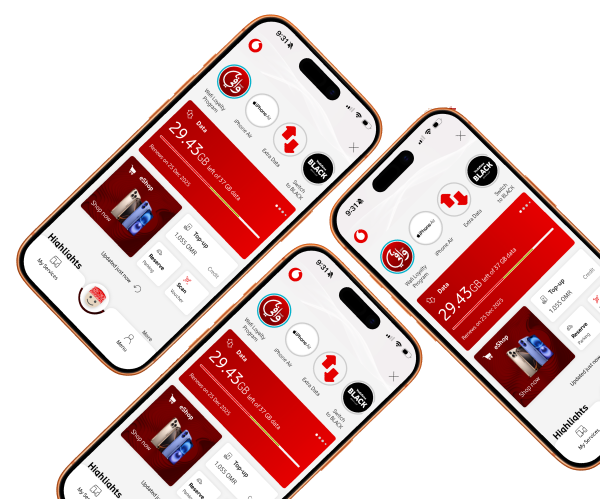 Vodafone App Preview